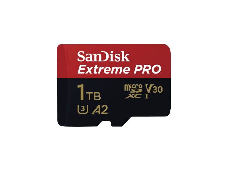 Extreme PRO microSDXC 1TB  SD Adapter  2 years RescuePRO